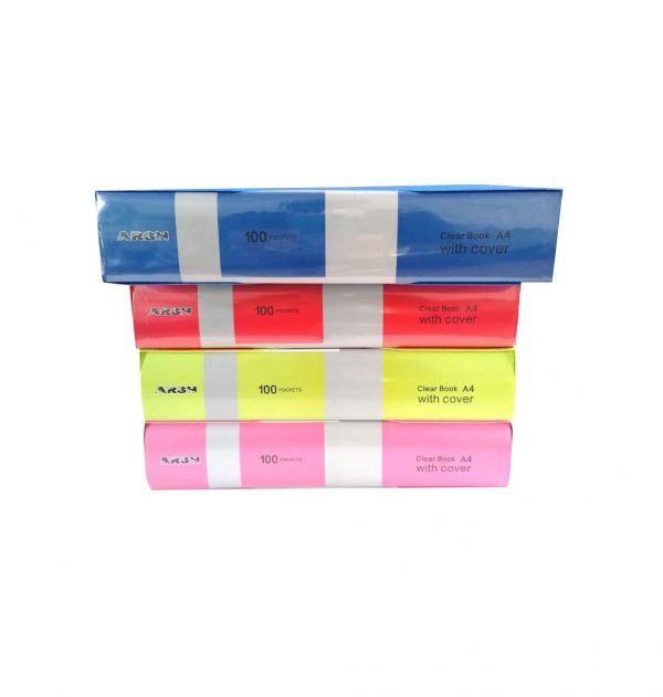 کلیربوک 100 برگ قابدار آبی عرش کد 109