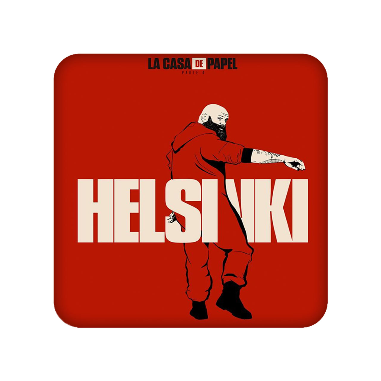 زیر لیوانی مدل Money Heist کد 2121