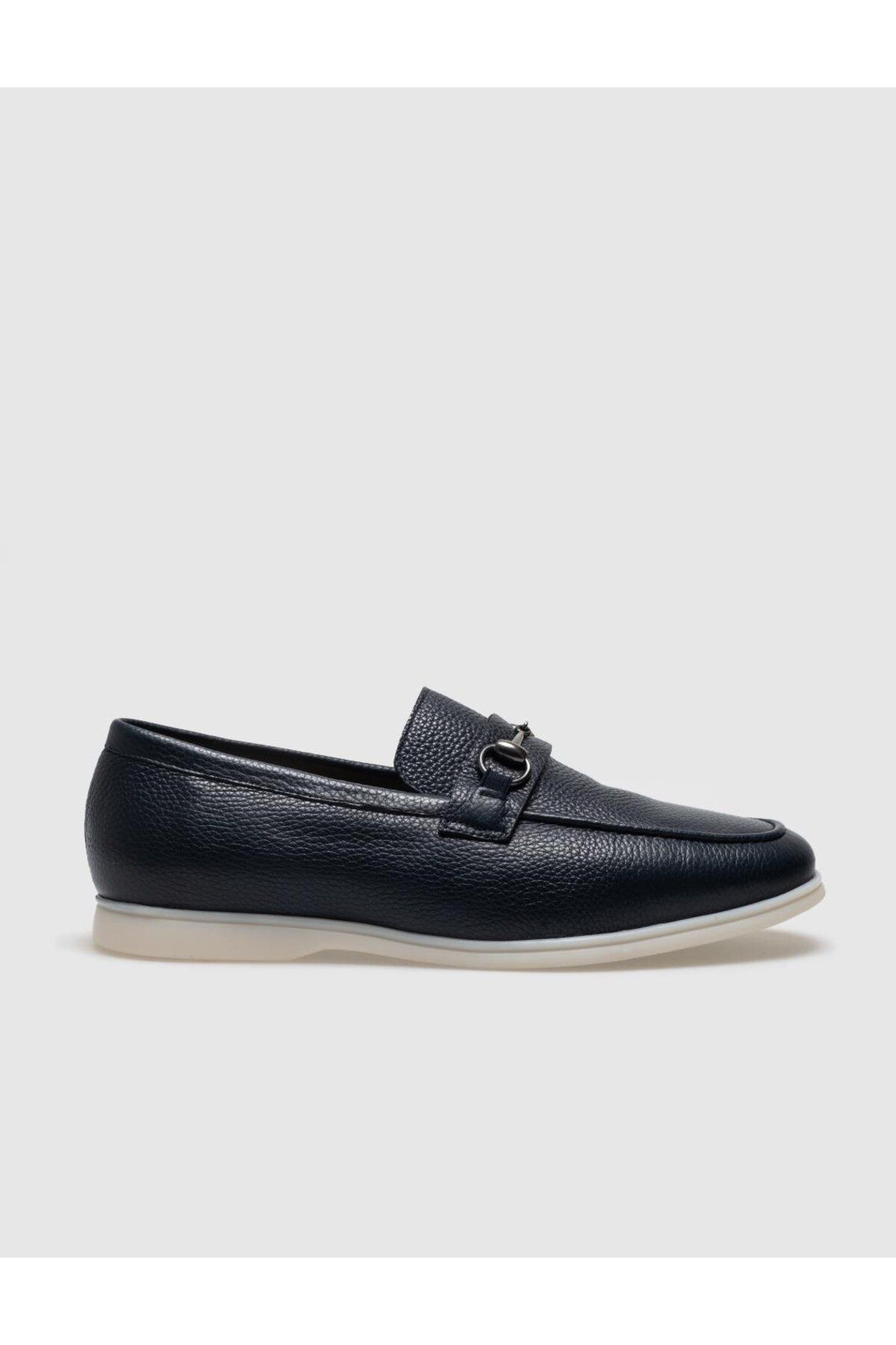 لوفر آبی مردانه Loafer Navy Lavy اورجینال Cabani