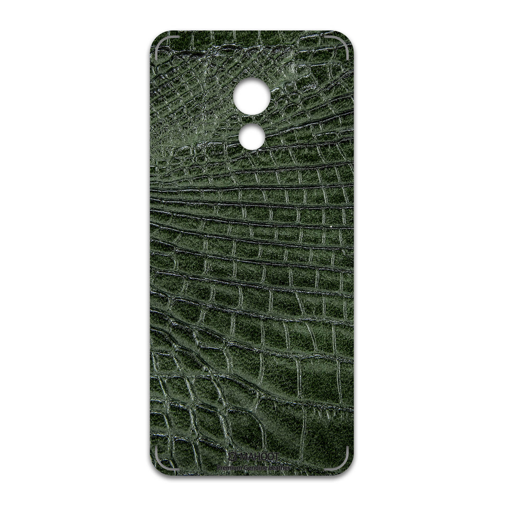 برچسب پوششی ماهوت مدل Green-Crocodile-Leather مناسب برای گوشی موبایل میزو Pro 6