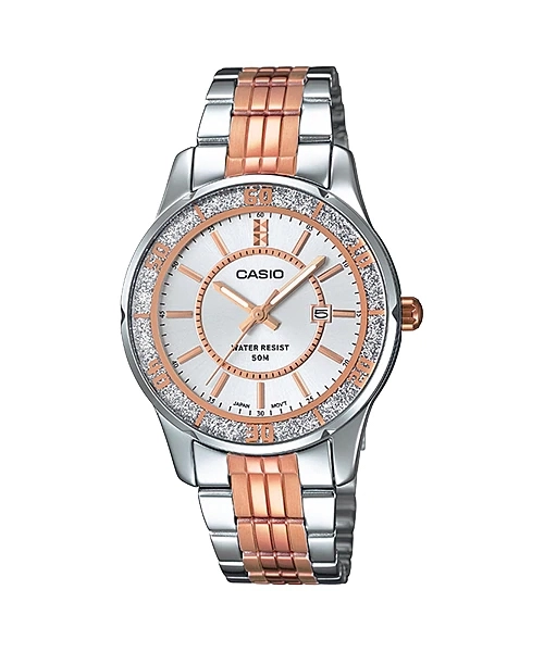 ارسال فوری گارانتی اصلی شرکتی ساعت مچی زنانه کاسیو مدل CASIO – LTP-1358RG-7AVDF