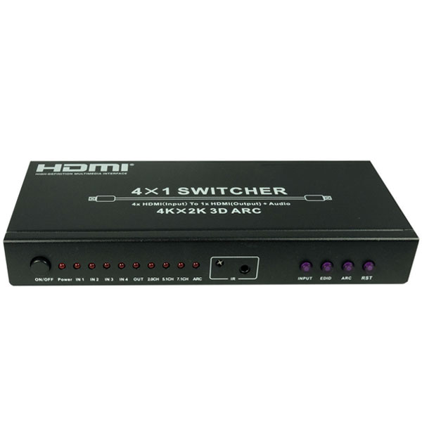 سوئیچ 4 به 1 HDMI مدل FARANET FN-S241A