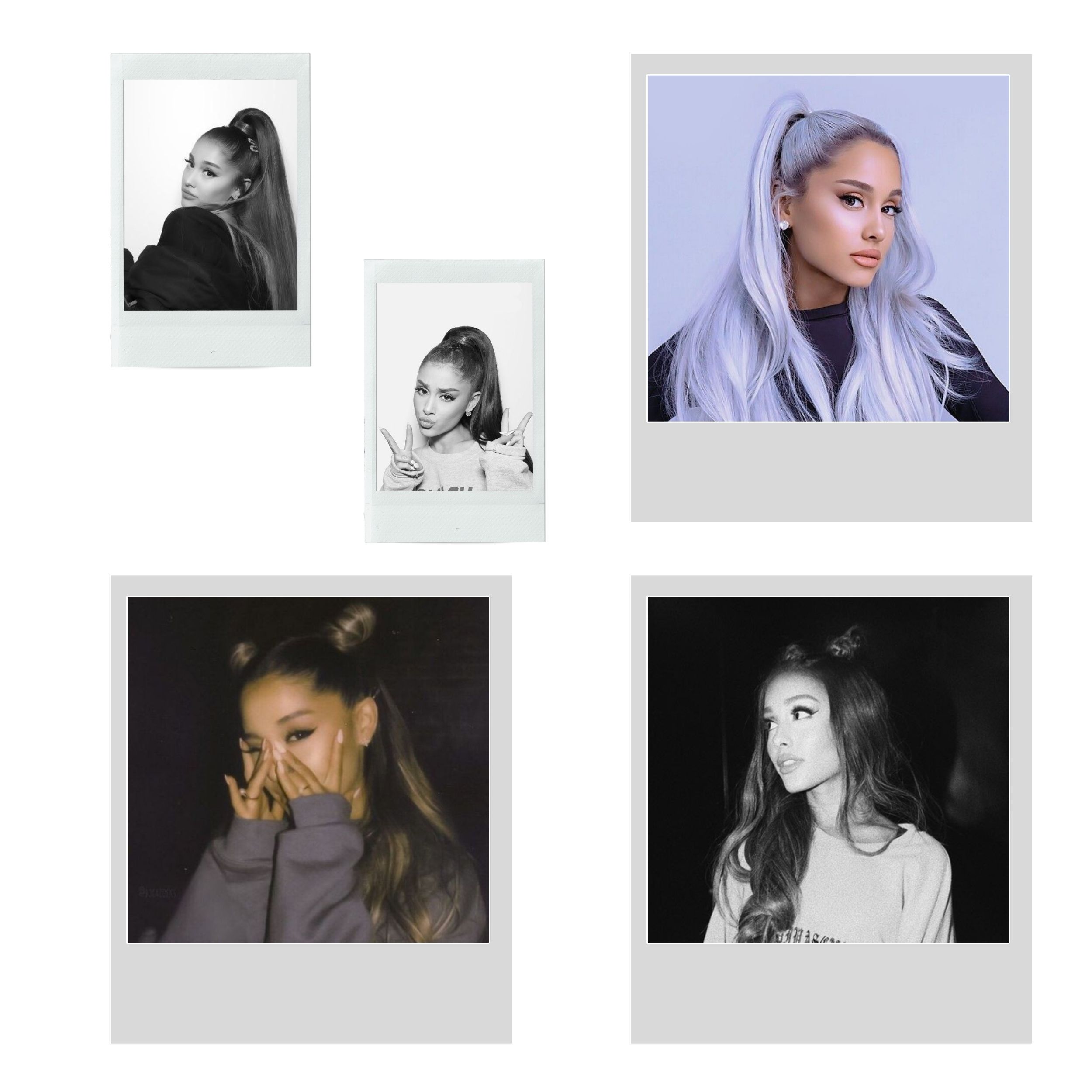 آویز تزیینی طرح آریانا گرانده مدل Ariana grande2 مجموعه 5 عددی