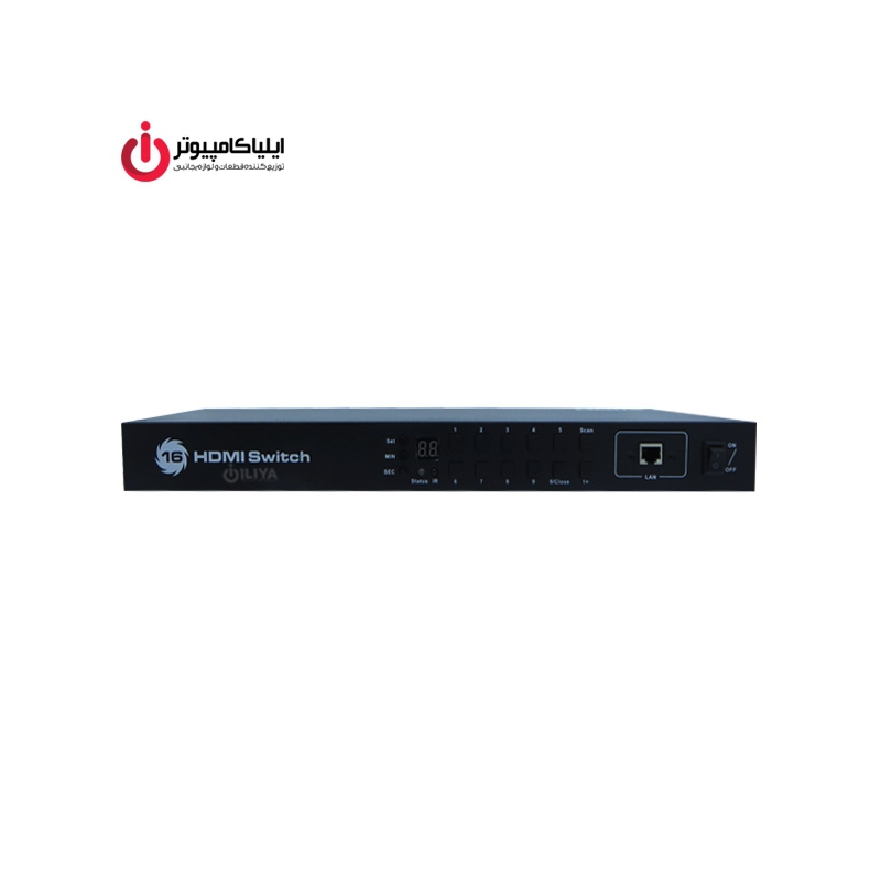 سوئیچ 16 به 1 HDMI لایمستون مدل LS-HS1601