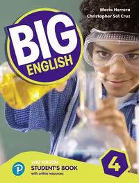 Big English 4 2nd SB WB CD کتاب