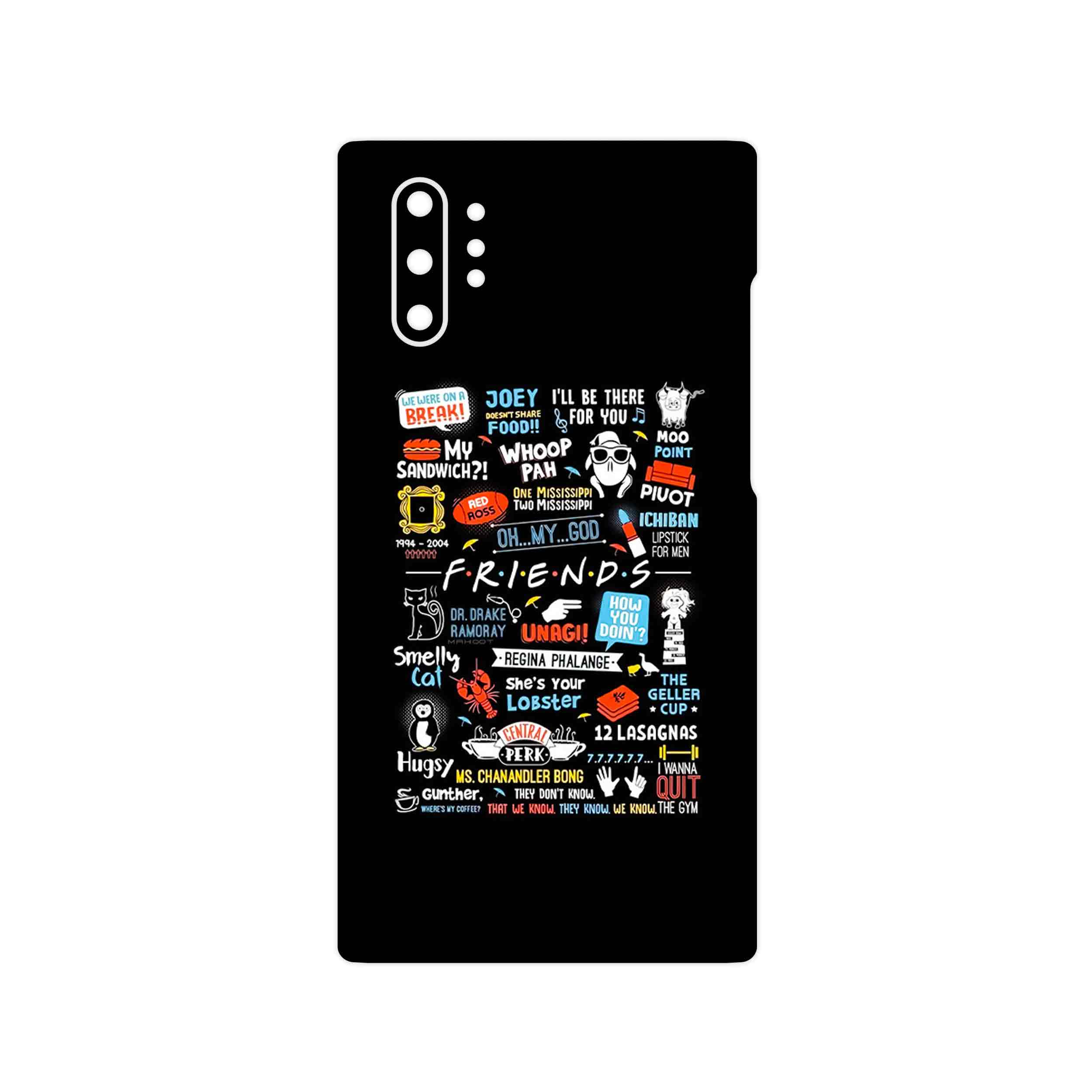 برچسب پوششی ماهوت مدل Friends 2 مناسب برای گوشی موبایل سامسونگ Galaxy Note 10 Plus