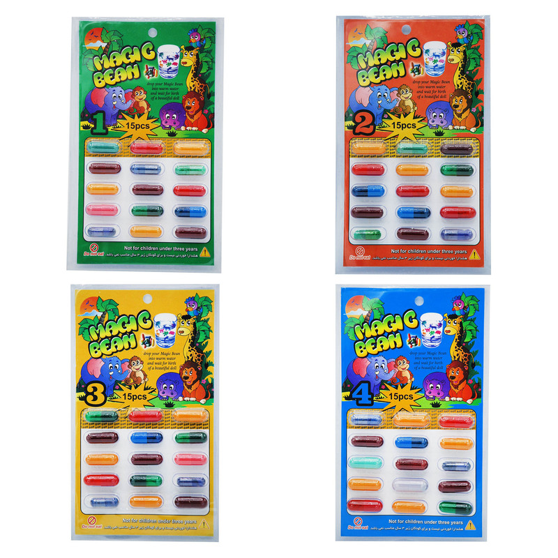 اسباب بازی شانسی مدل لوبیای سحر آمیز کد 1 مجموعه 4 عددی