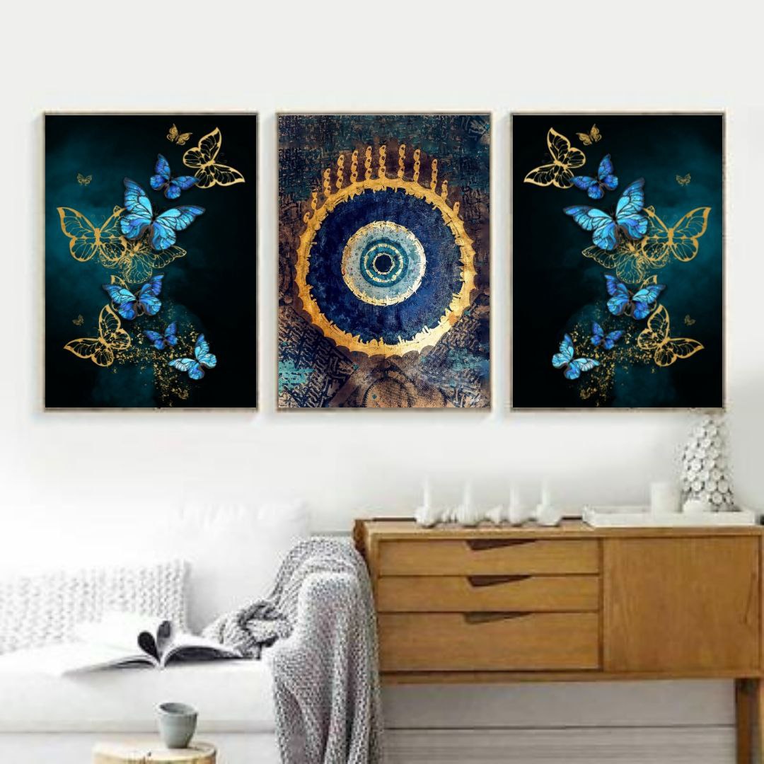 تابلو دکوراتیو کد 2577 مجموعه 3 عددی