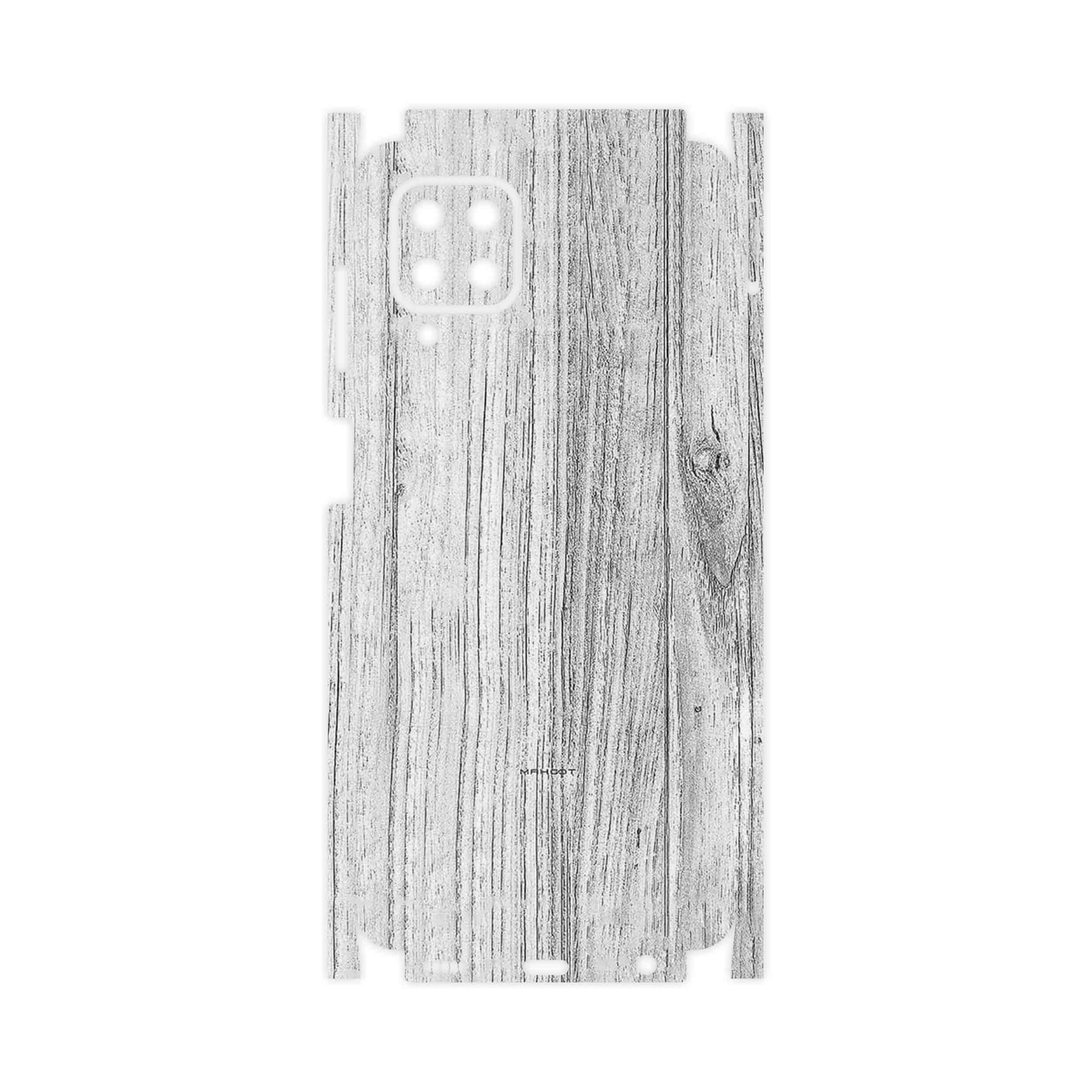برچسب پوششی ماهوت مدل White_Wood-FullSkin مناسب برای گوشی موبایل سامسونگ Galaxy F22