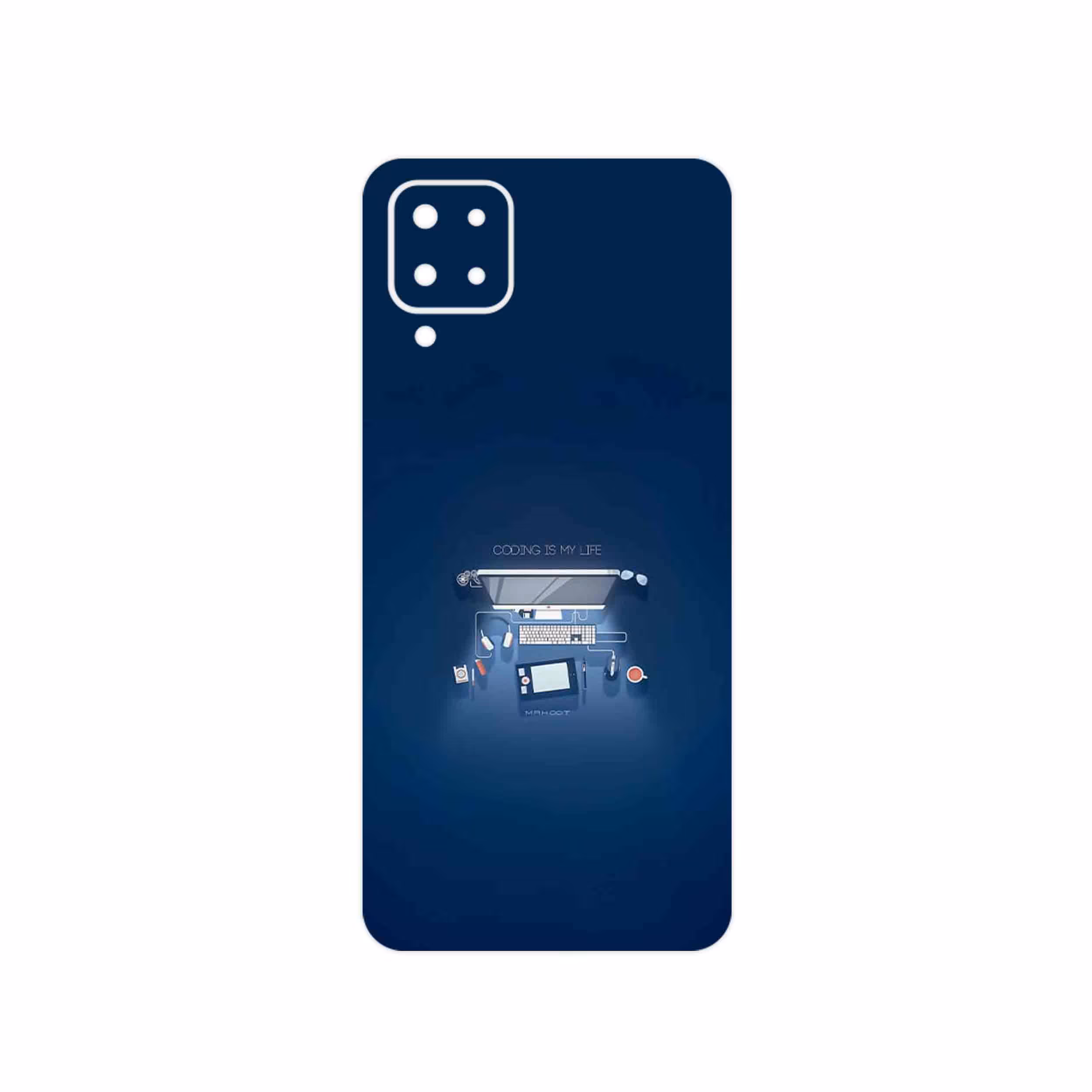 برچسب پوششی ماهوت مدل Programming 3 مناسب برای گوشی موبایل سامسونگ Galaxy F12