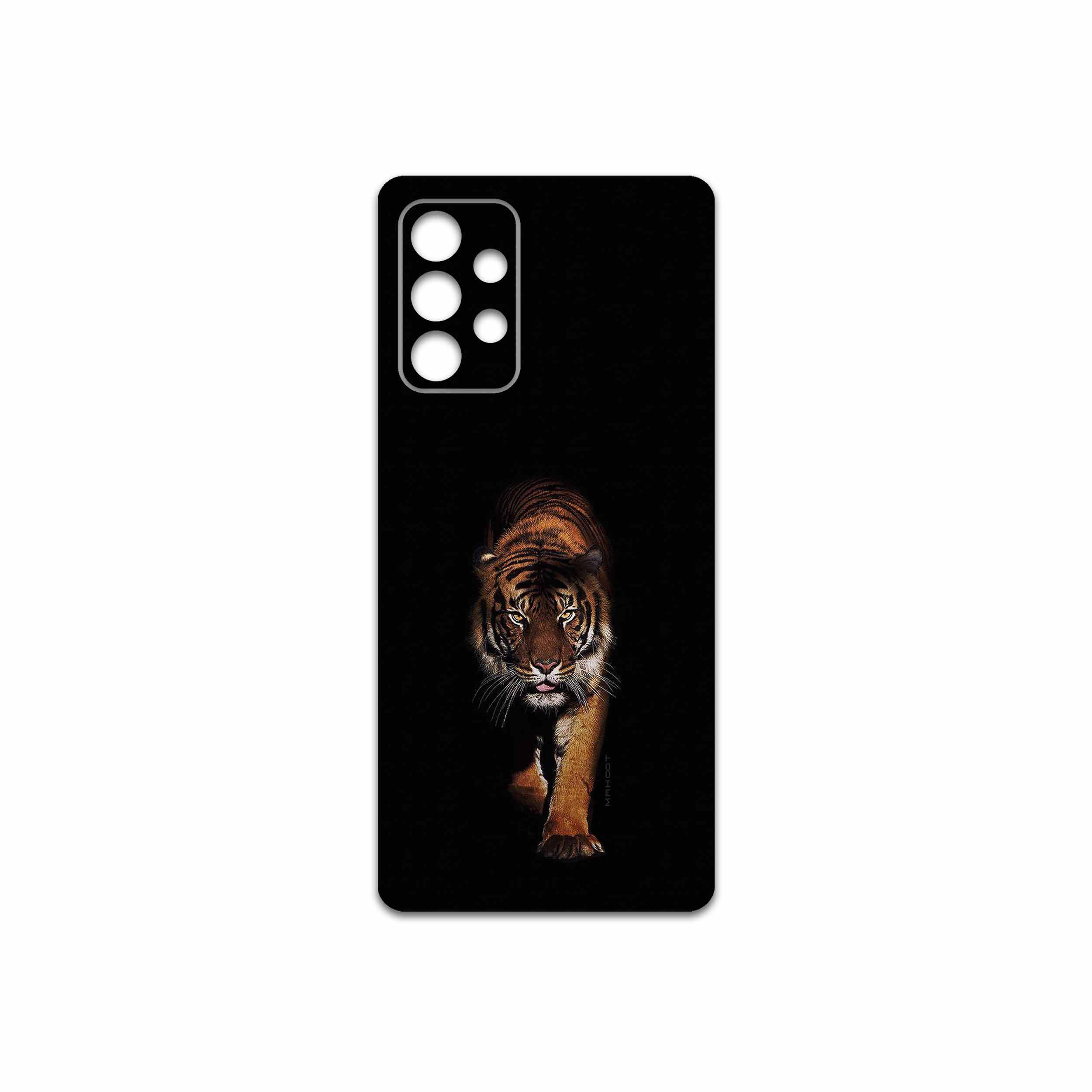 برچسب پوششی ماهوت مدل Wild-Tiger مناسب برای گوشی موبایل سامسونگ Galaxy A52s 5G