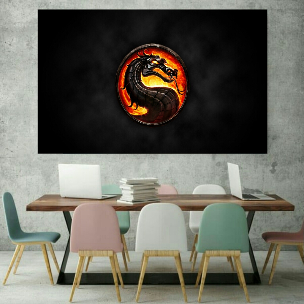 تابلو بوم طرح مورتال کمبت کد BH691