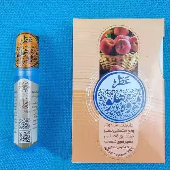 101525-عطرطبیعی 2.5گرمی میوه هلو خالص و طبیعی
