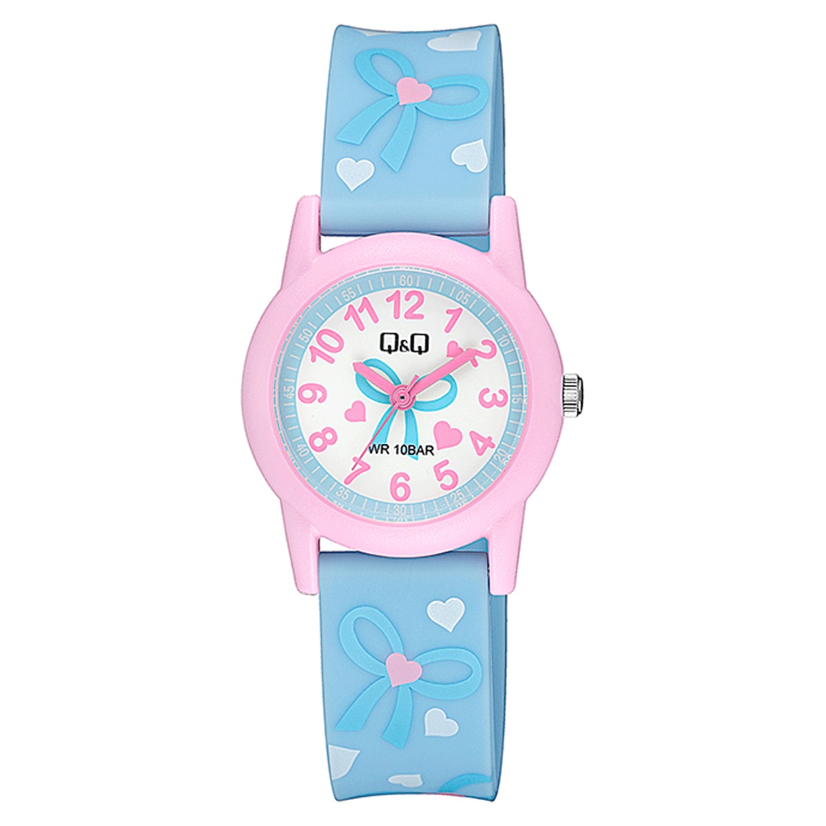 ساعت مچی عقربه ای دخترانه کیو اند کیو مدل V22A-008VY