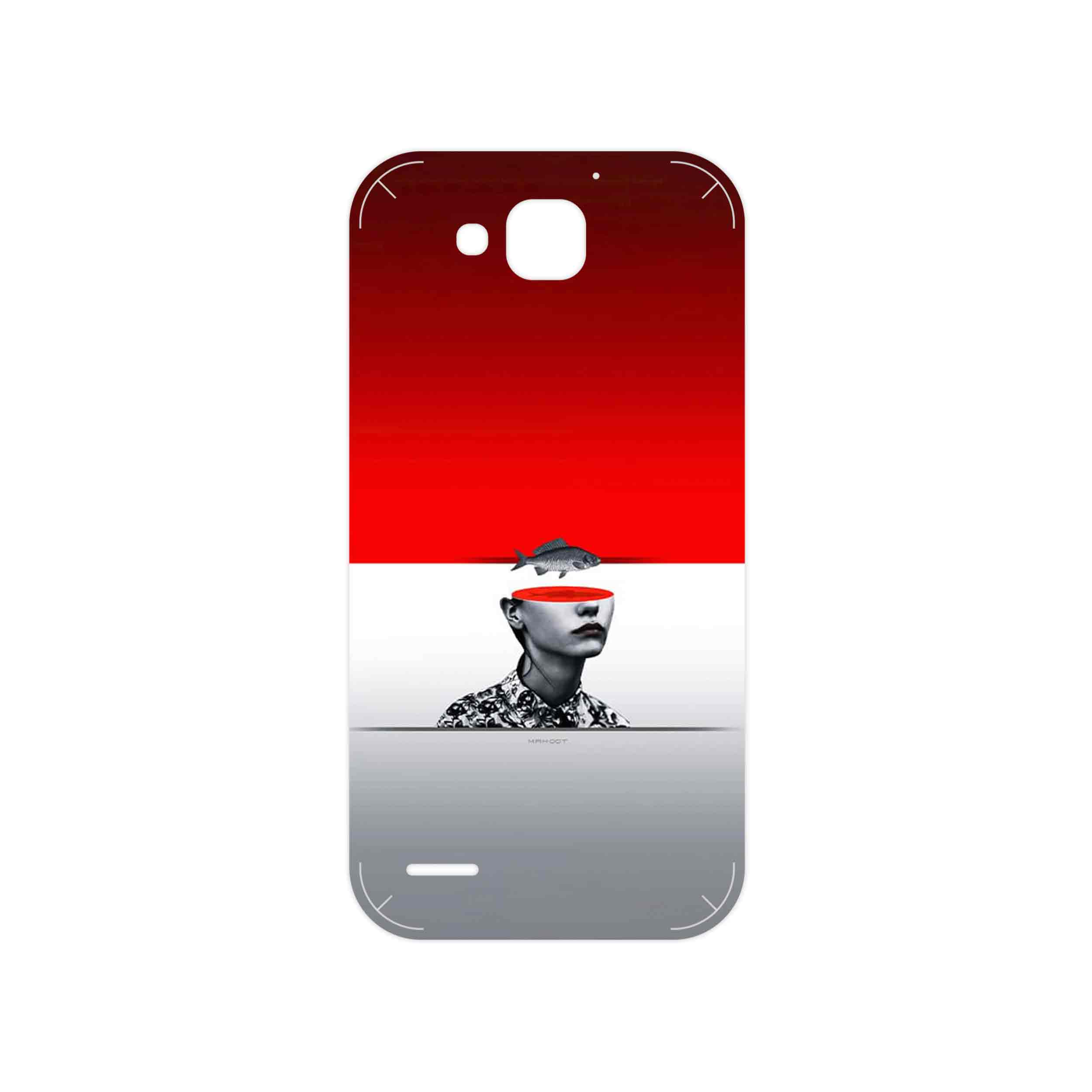 برچسب پوششی ماهوت مدل Collage of surreal Portrait of Women 1 مناسب برای گوشی موبایل آنر 3X G750