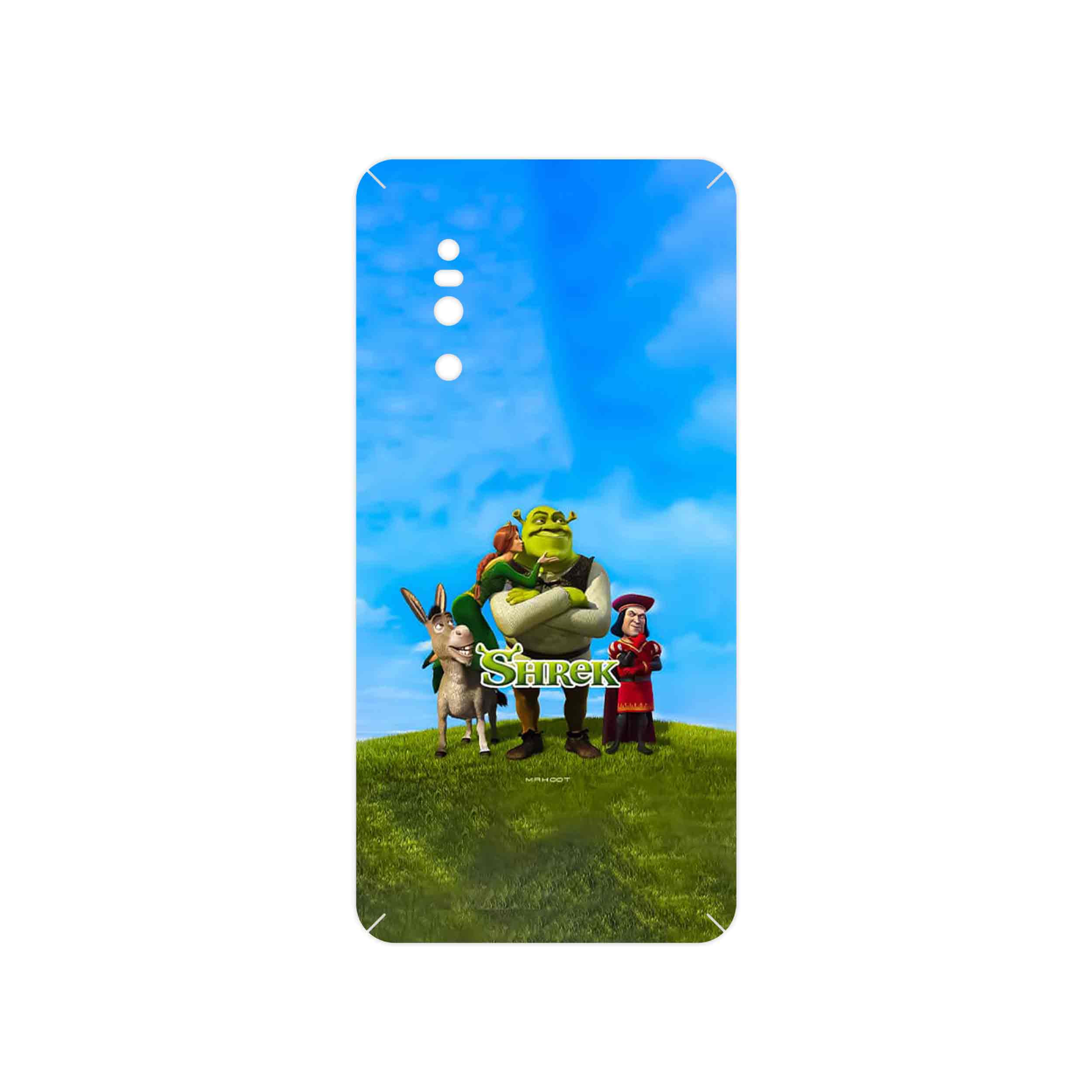 برچسب پوششی ماهوت مدل Shrek مناسب برای گوشی موبایل ویوو X27