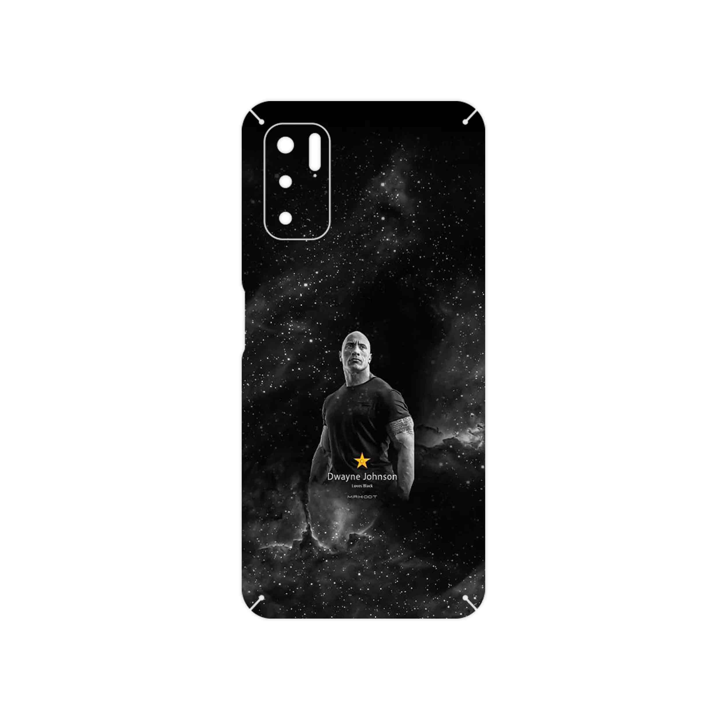 برچسب پوششی ماهوت مدل Dwayne Johnson مناسب برای گوشی موبایل شیائومی Redmi Note 10 5G