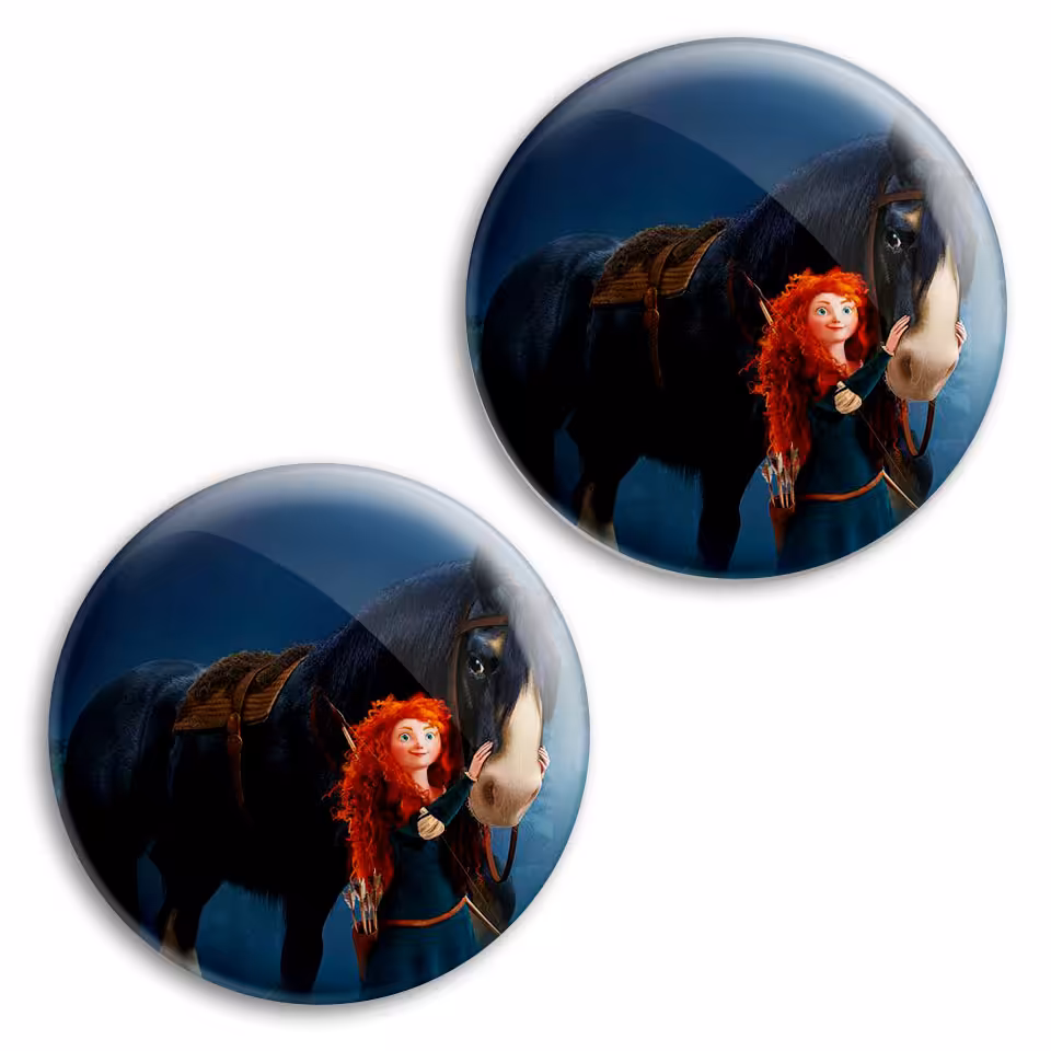 پیکسل پرمانه طرح انیمیشن دلیر کد pm2n.31323 مجموعه 2 عددی