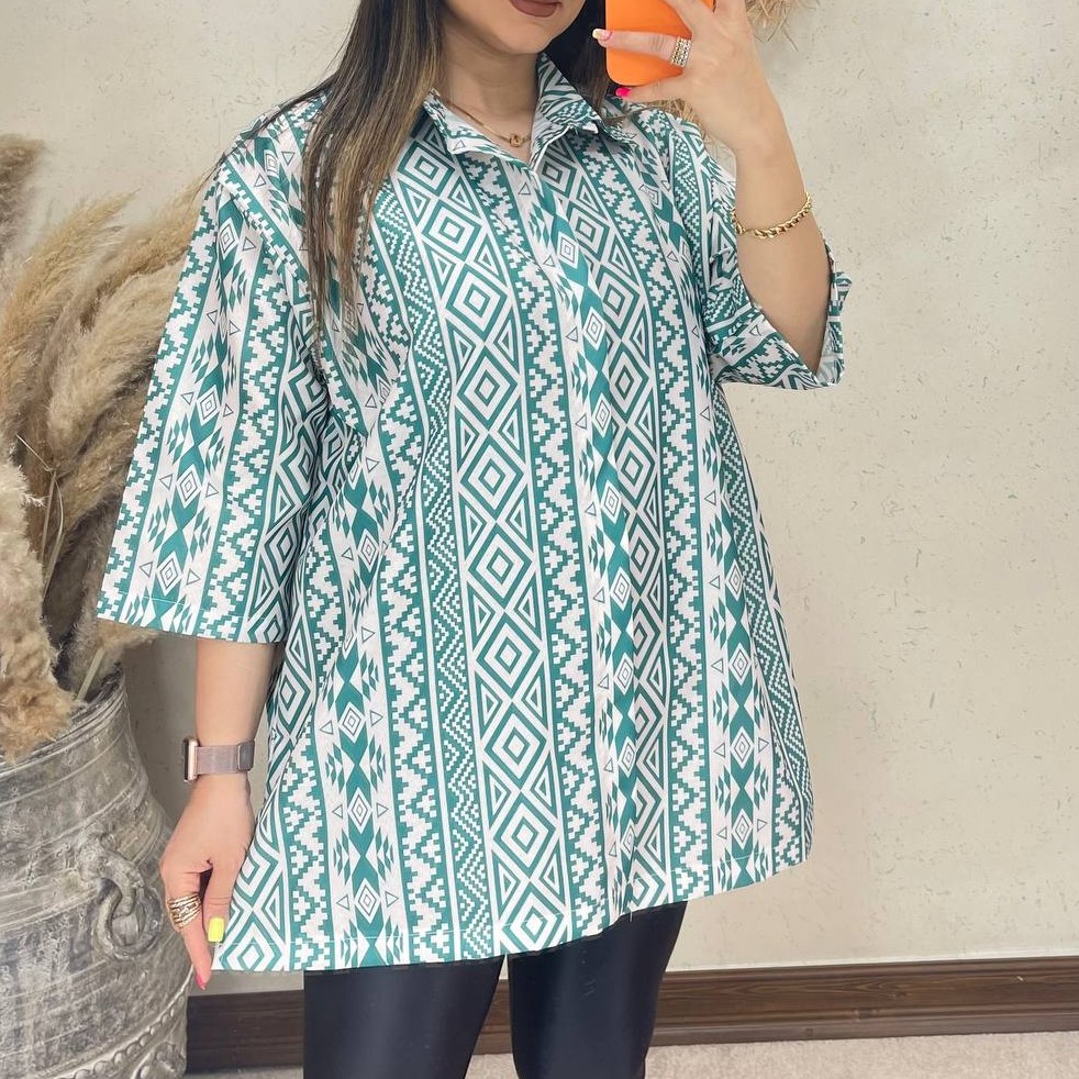 پوشاک زنانه مانتو دخترانه مانتو داکرون چاپی زنانه مانتو طرحدارجلو باز دخترانه مانتوآستین سه ربع زنانه