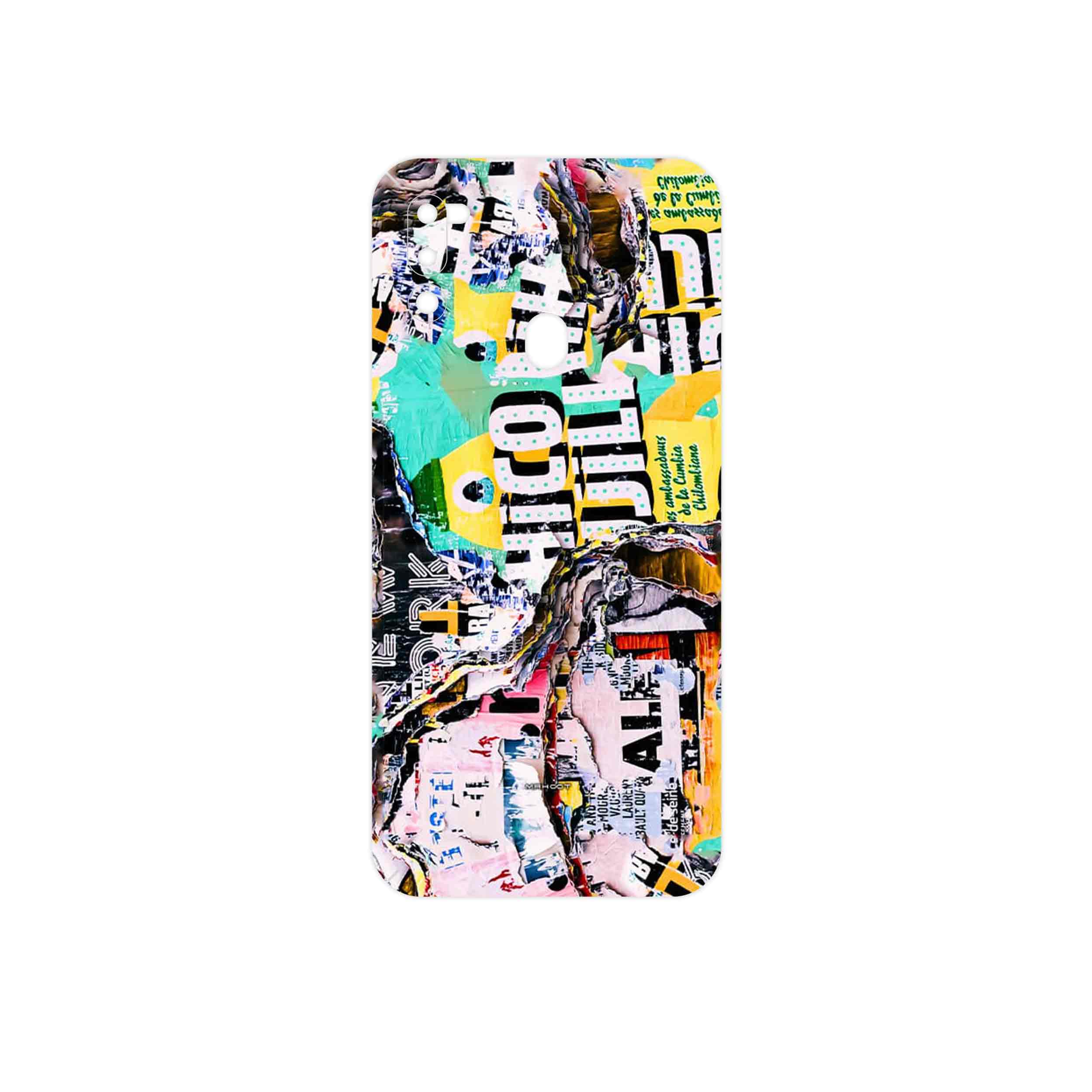 برچسب پوششی ماهوت مدل Collage of Teared Paper مناسب برای گوشی موبایل سامسونگ Galaxy M21 (2021) Edition