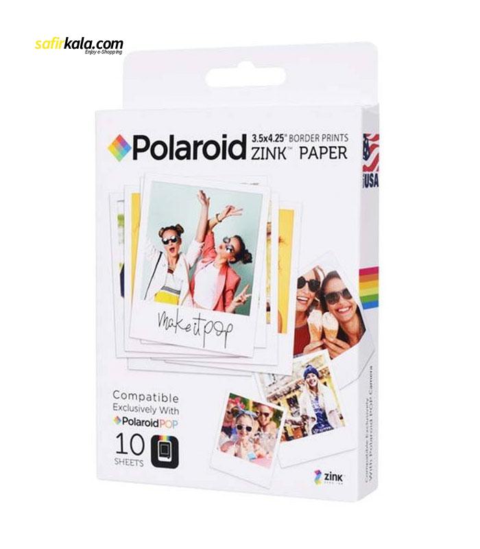 کاغذ چاپ سریع پولاروید مدل Zink Paper بسته 10 عددی
