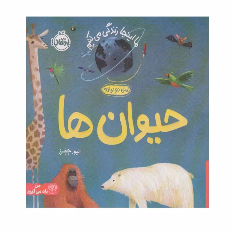 کتاب ما اینجا زندگی می کنیم حیوان ها اثر الیور جفرز انتشارات پرتقال
