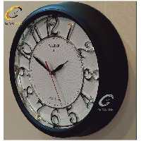 ساعت دیواری اورجینال ولدر PVC مشکی| کد رفرنس 111