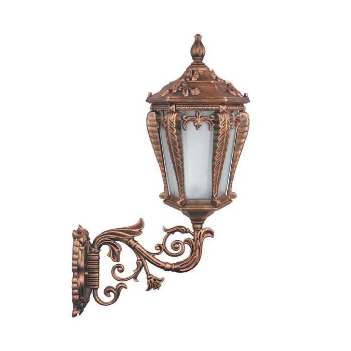 چراغ دیواری پارکی تکشیدفام مدل پالیز کد 8504-16