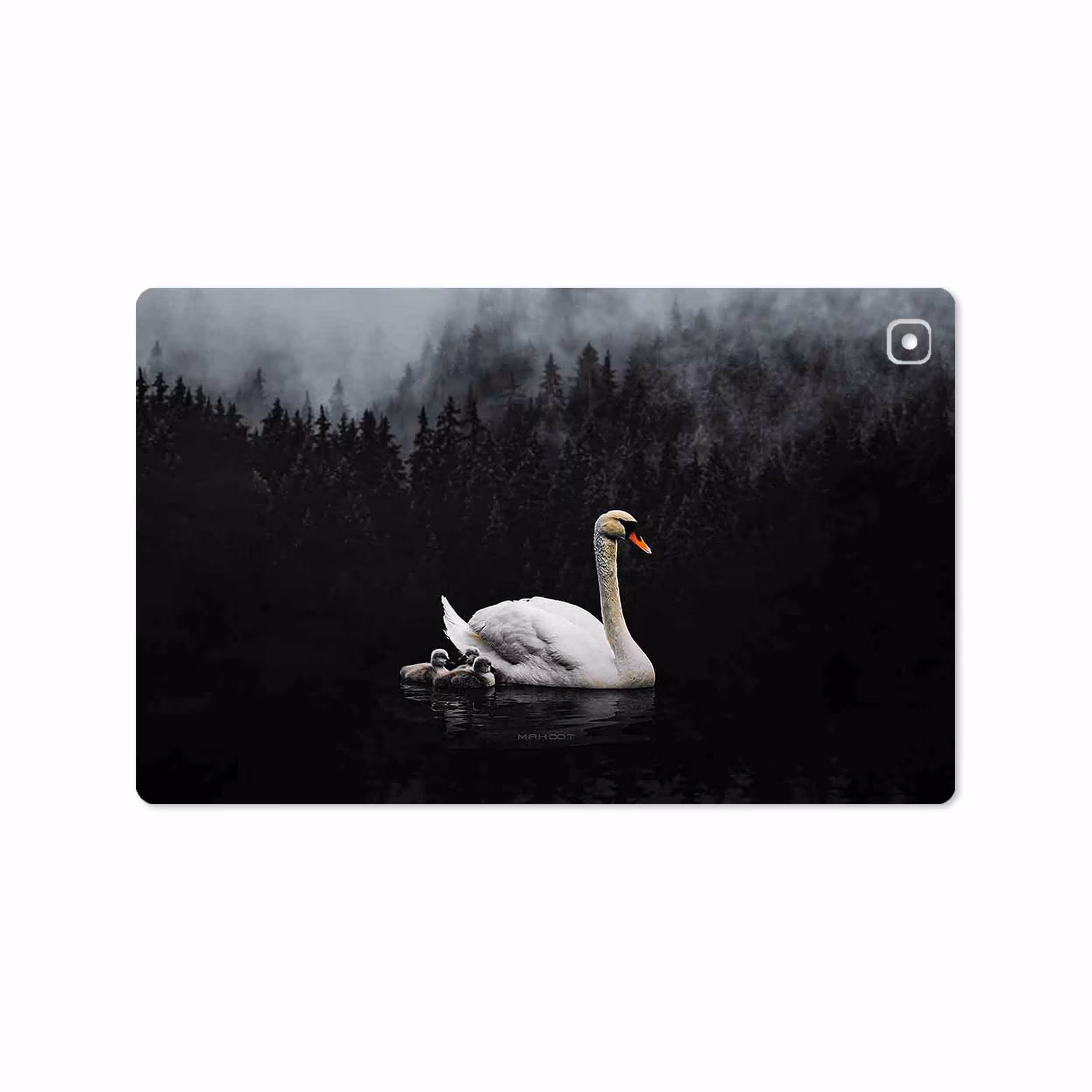 برچسب پوششی ماهوت مدل Swan Lake مناسب برای تبلت سامسونگ Galaxy Tab A7 10.4 LTE 2020 T505