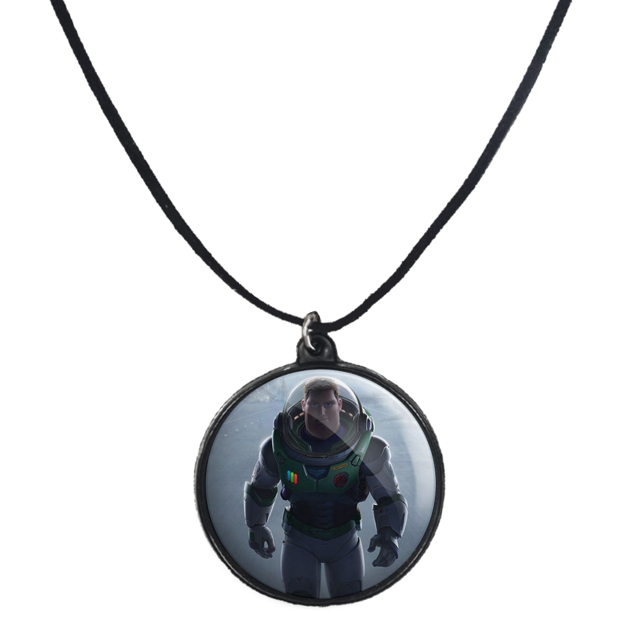 گردنبند پرمانه طرح buzz lightyear کد pmb.26388مدل دو طرفه