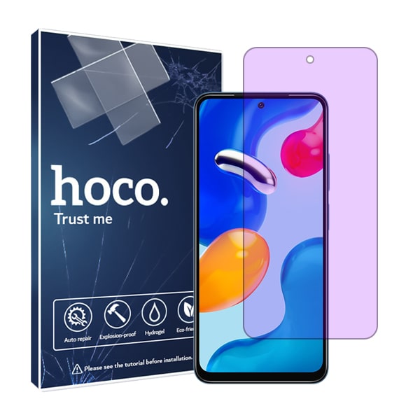 گلس شیائومی Redmi Note 11S مدل هیدروژلی آنتی پرپل برند هوکو کد S