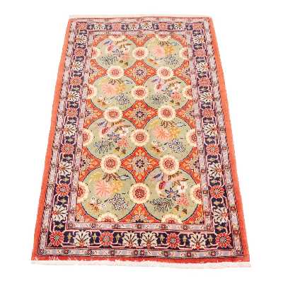 فرش دستباف قدیمی نیم متری سی پرشیا کد 174705