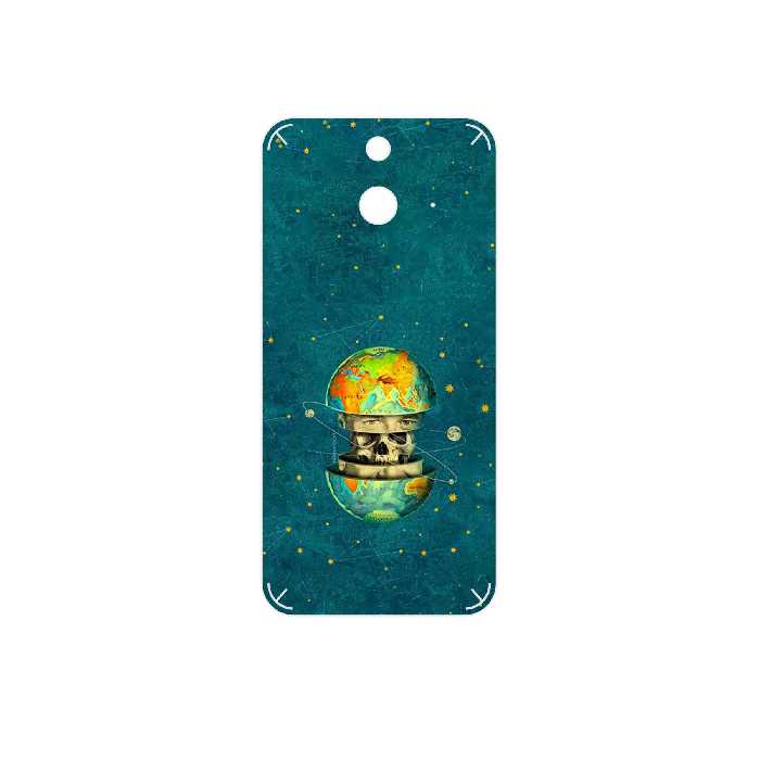 برچسب پوششی ماهوت مدل Collage of Earth Face مناسب برای گوشی موبایل اچ تی سی One E8