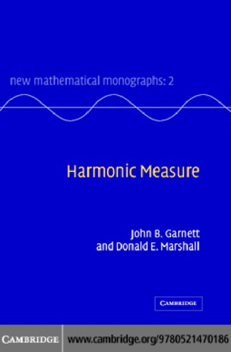 خرید و دانلود نسخه کامل کتاب Harmonic Measure