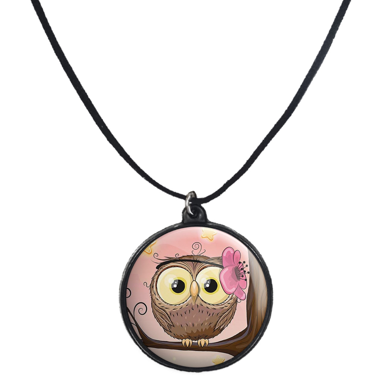 گردنبند پرمانه طرح بامزه و ناز کد pmb.572 مدل دو طرفه