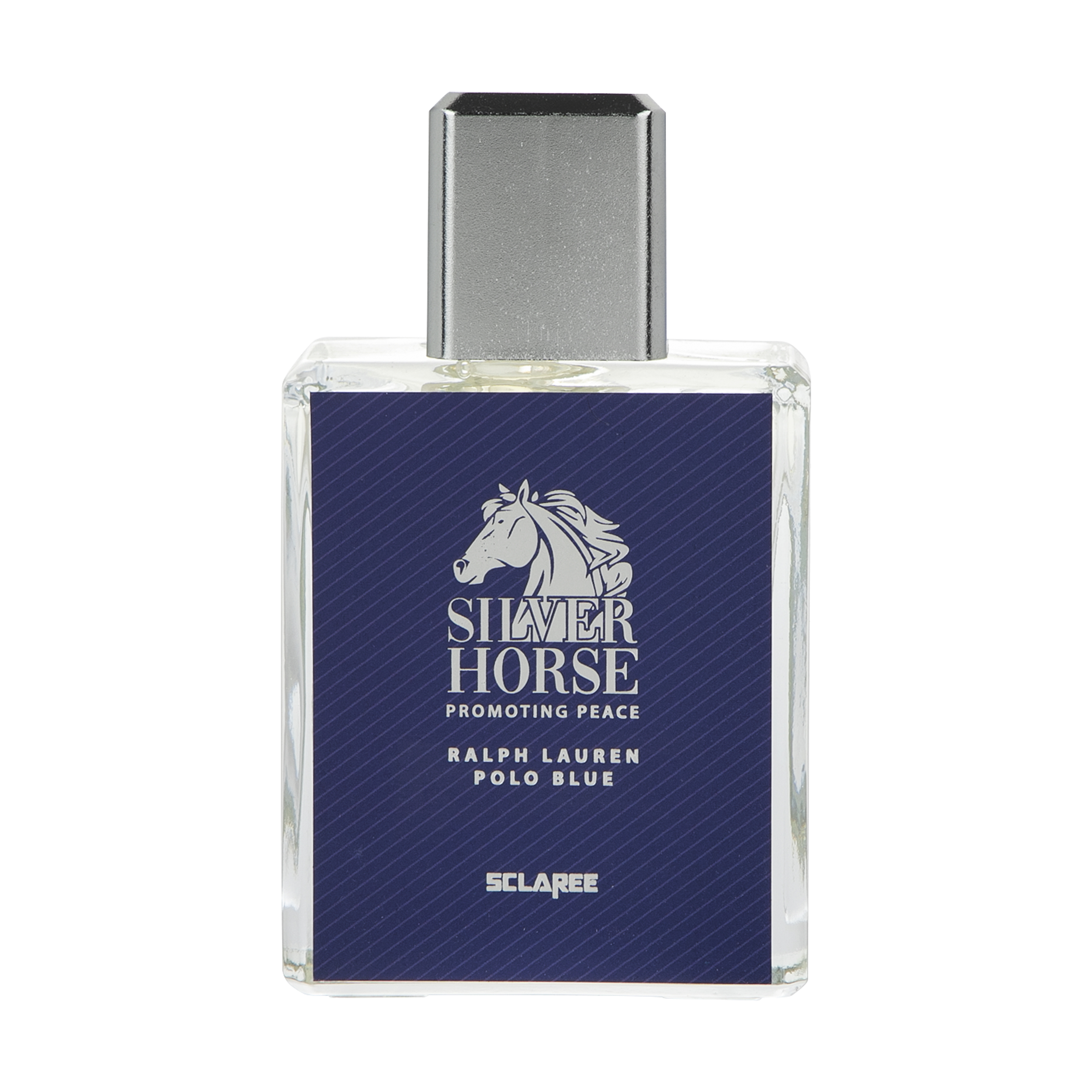 ادو پرفیوم مردانه اسکلاره مدل POLO BLUE SILVER HORSE حجم 100 میلی لیتر