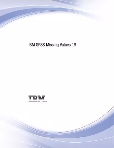خرید و دانلود نسخه کامل کتاب IBM SPSS Missing Values 19