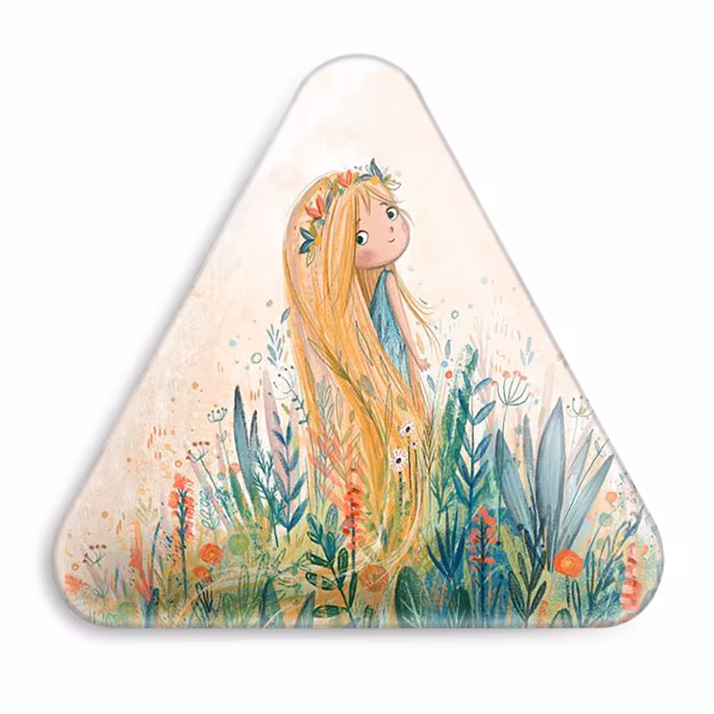 پیکسل خندالو طرح دخترونه مدل مثلثی کد 1643