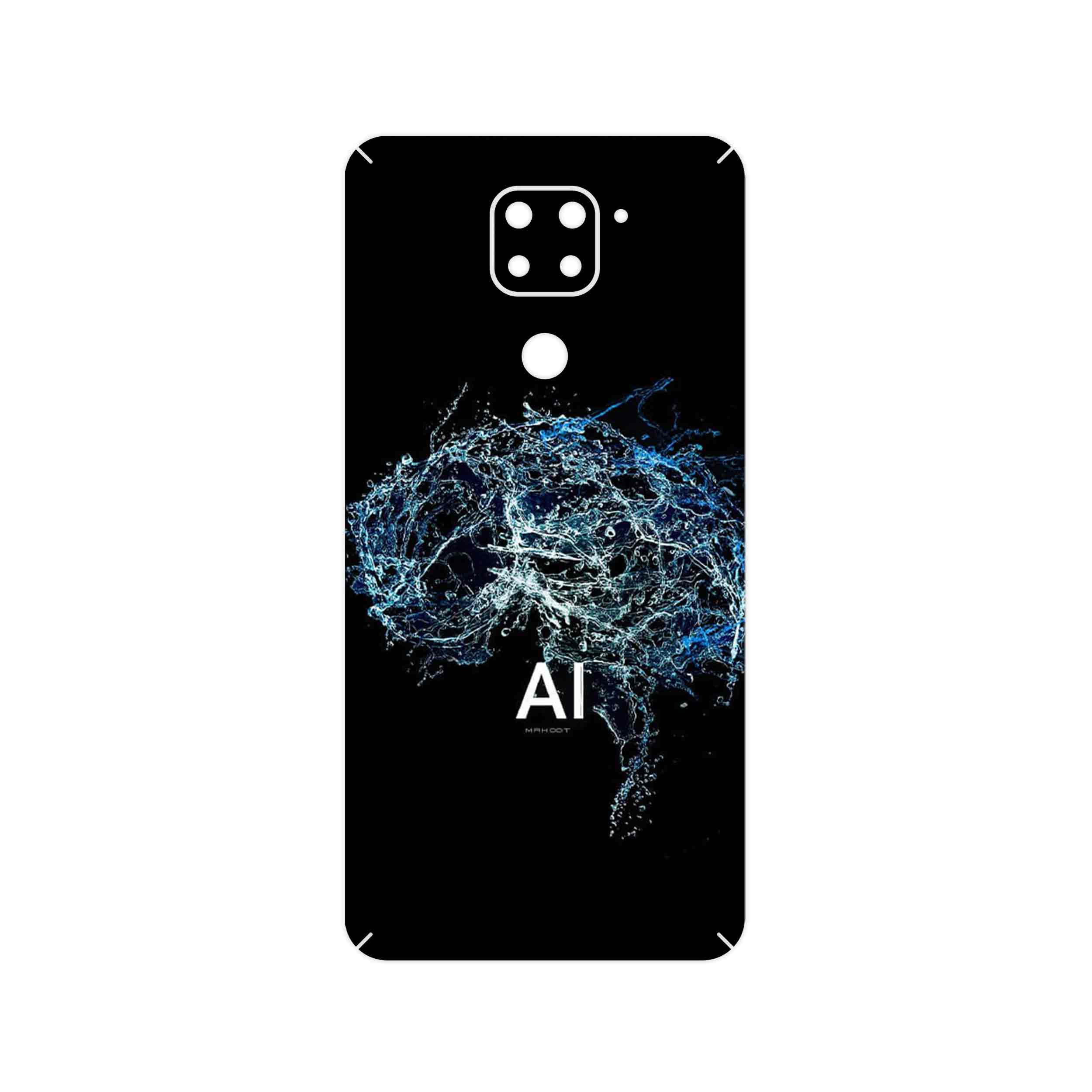 برچسب پوششی ماهوت مدل Artificial intelligence 2 مناسب برای گوشی موبایل شیائومی Redmi Note 9