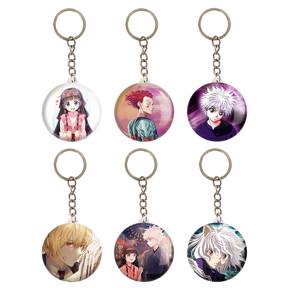 جاکلیدی خندالو مدل انیمه هانتر ایکس هانتر کد 495B مجموعه 6 عددی