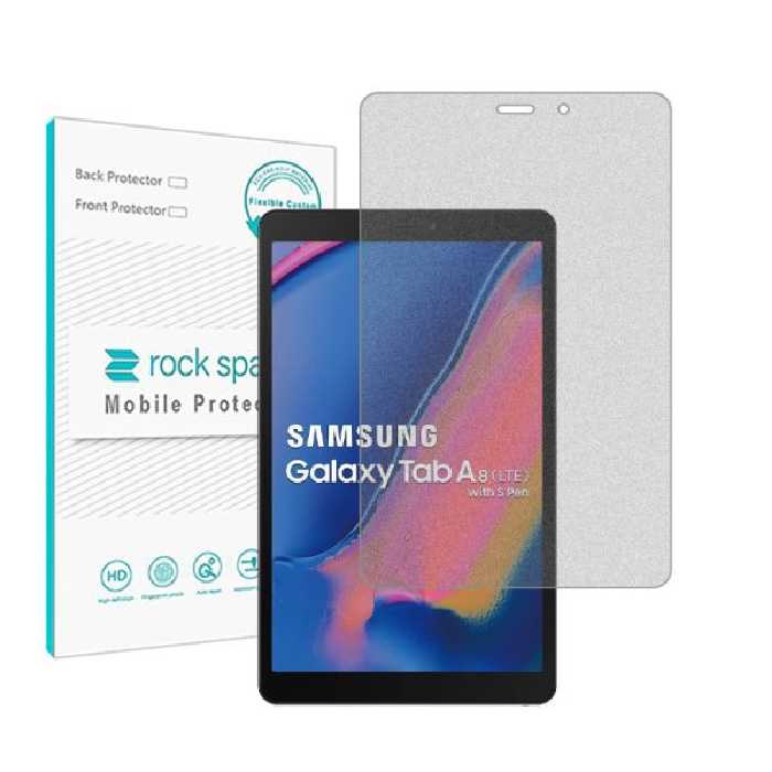 گلس تبلت سامسونگ Galaxy Tab A 8.0 &amp; S Pen (2019) مدل نانو هیدروژل مات برند راک اسپیس کد 10289L