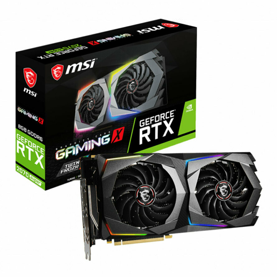 کارت گرافیک ام اس آی RTX 2070 SUPER GAMING X