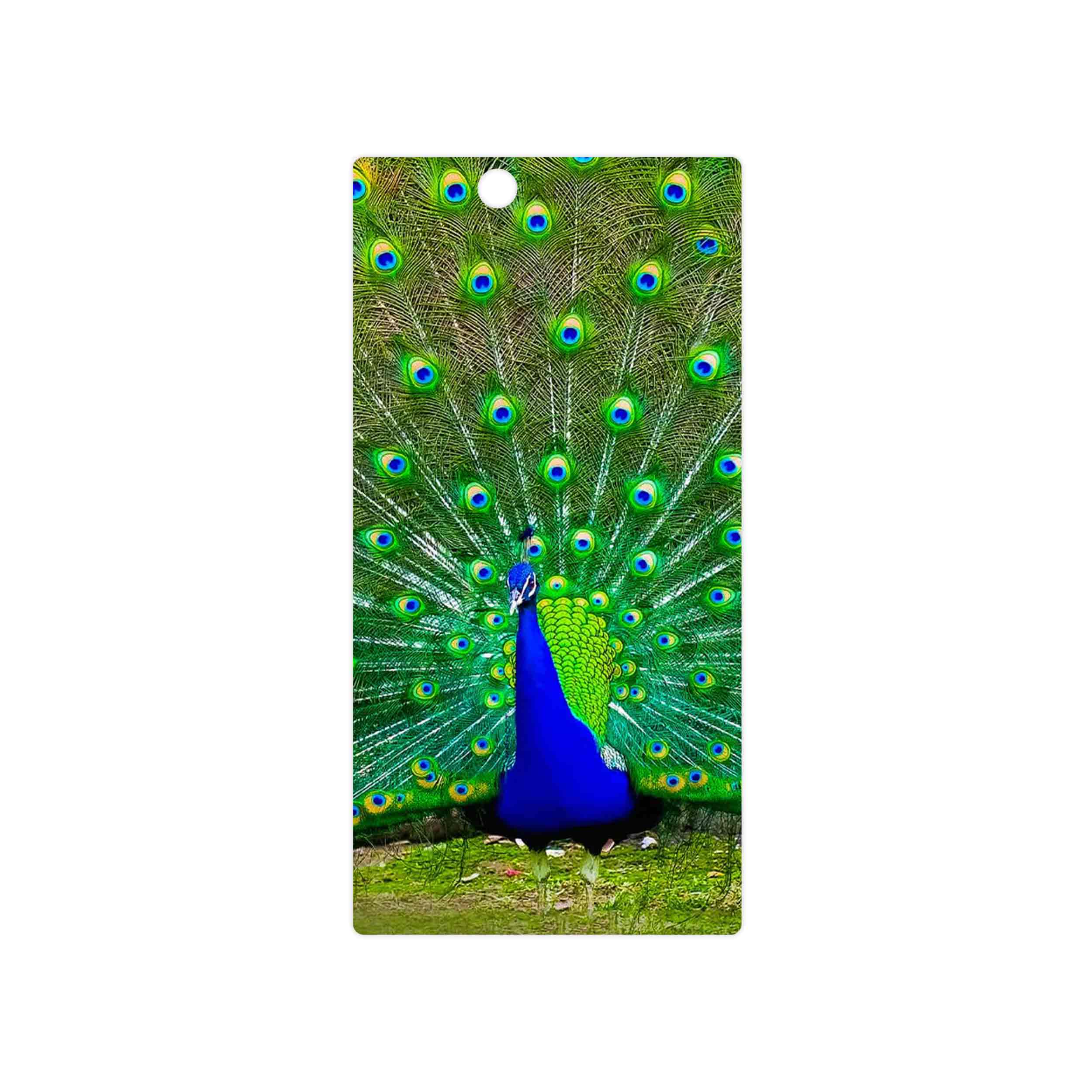 برچسب پوششی ماهوت مدل Peacock مناسب برای گوشی موبایل سونی Xperia Z Ultra