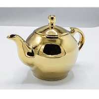 قوری تشریفات رنگ طلایی سایز بزرگ