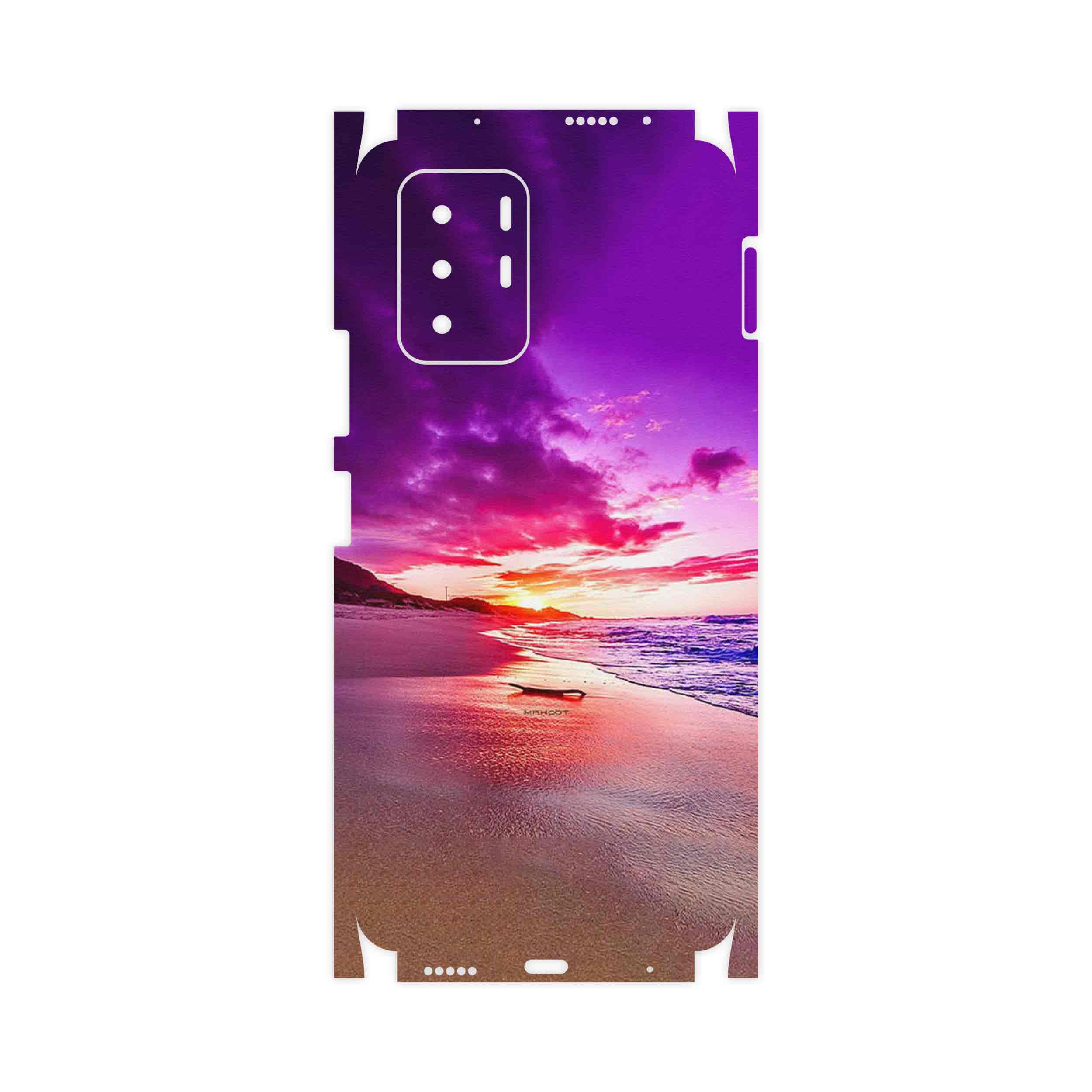 برچسب پوششی ماهوت مدل Sunset-FullSkin مناسب برای گوشی موبایل شیائومی Redmi Note 10 Pro (China)