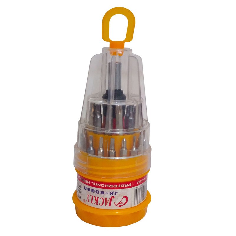 پیچ گوشتی جاکلی مدل jk6038 بسته 31 عددی