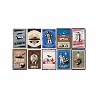 استیکر لپ تاپ گراسیپا طرح ناسا مجموعه 10 عددی
