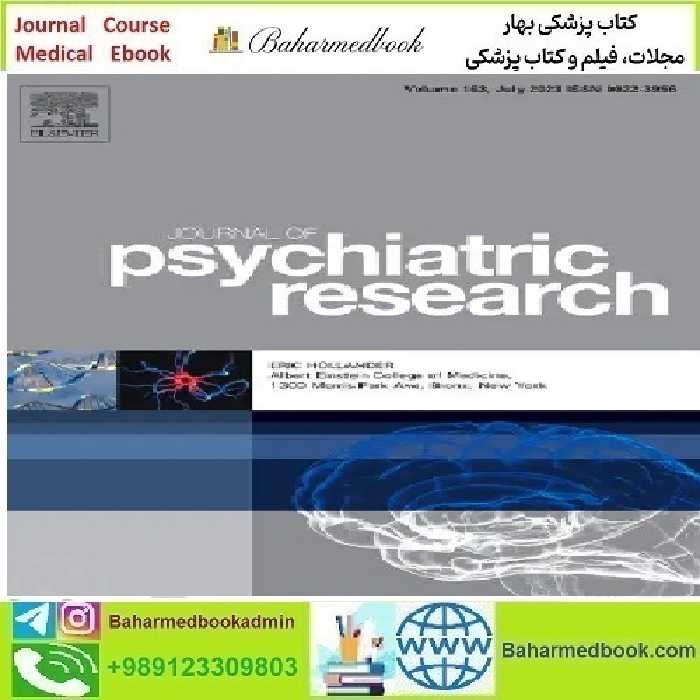 Journal of Psychiatric Research Volume 132 to 144 2021 TR