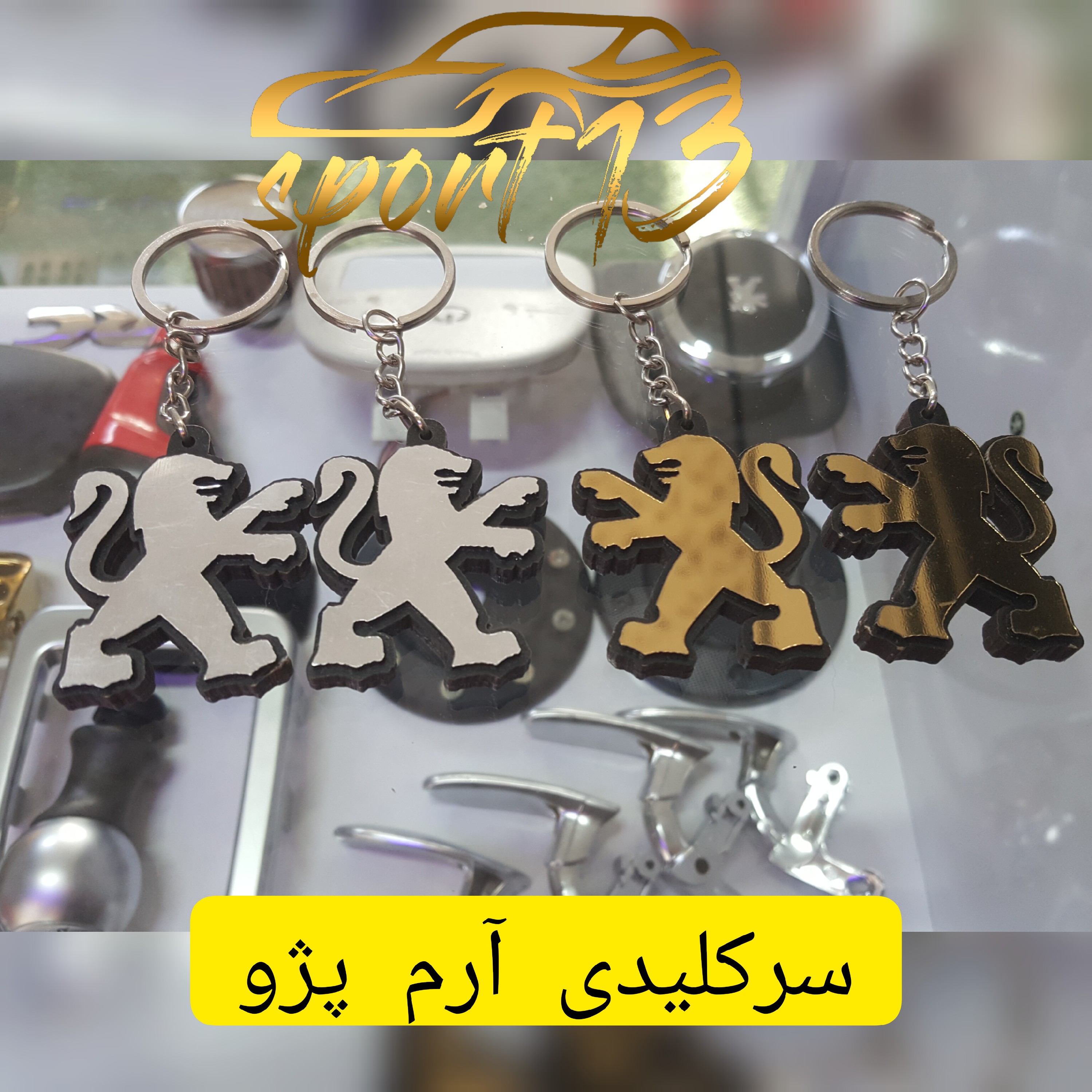 سر کلیدی آرم پژو