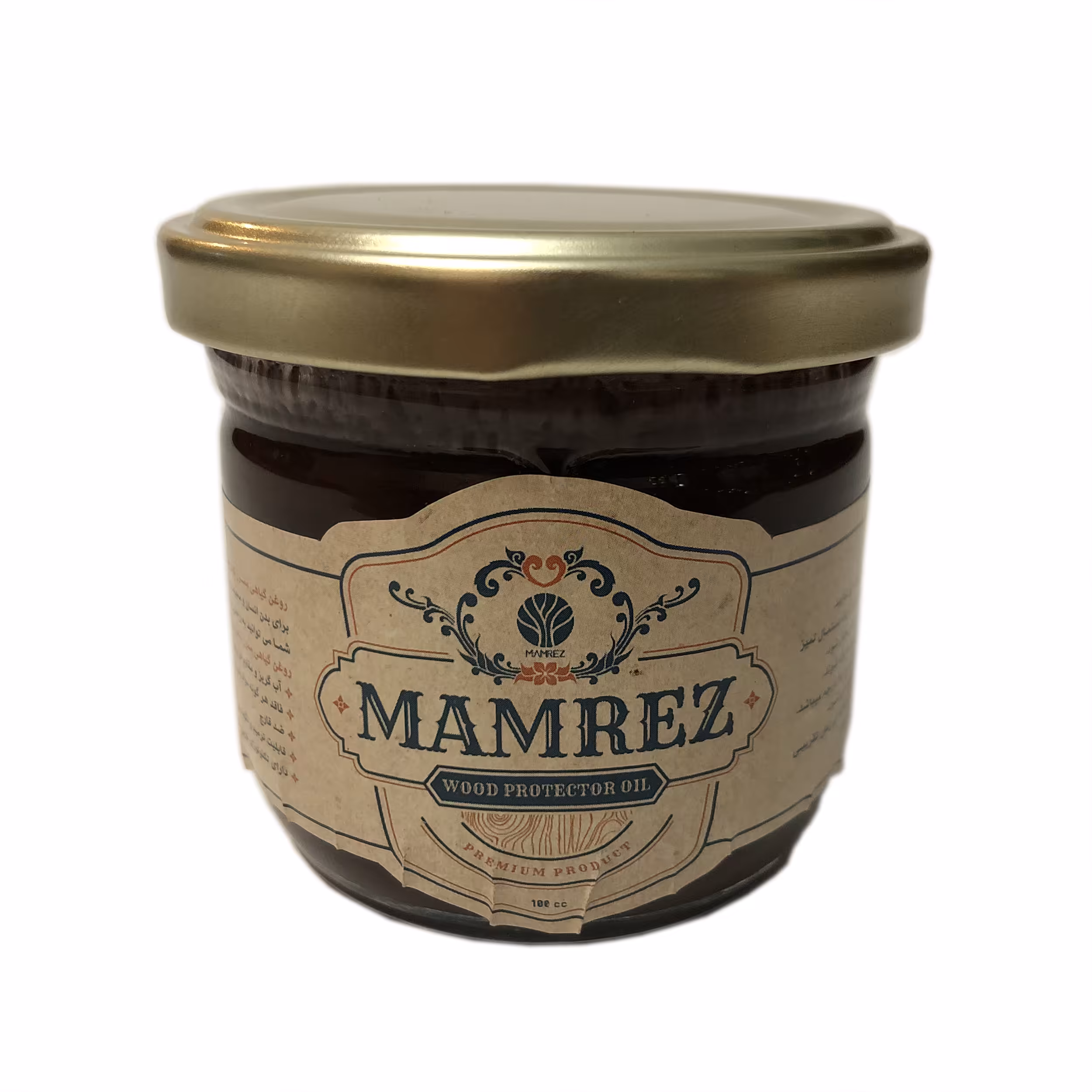 روغن گیاهی چوب ممرز کد Brown Mahgony 01 حجم 100 میلی لیتر